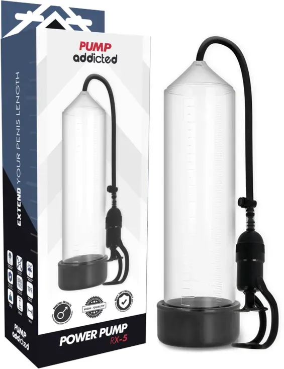 PUMP ADDICTED - RX5 SCHWARZ - Transparent