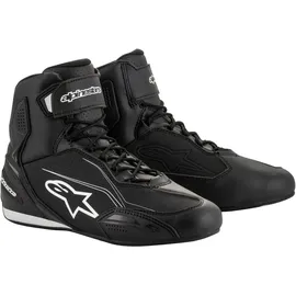 Alpinestars Faster-3 Motorradschuhe schwarz-weiss, Größe 44