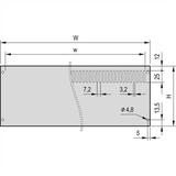 Schroff 24576050 Rückwand