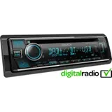 Kenwood KDC-BT760DAB CD/USB-Receiver mit Bluetooth, Digitalradio DAB+ & Amazo...