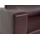 Mendler Modular 3-Sitzer Sofa Couch Lyon, Kunstleder ~ rot-braun