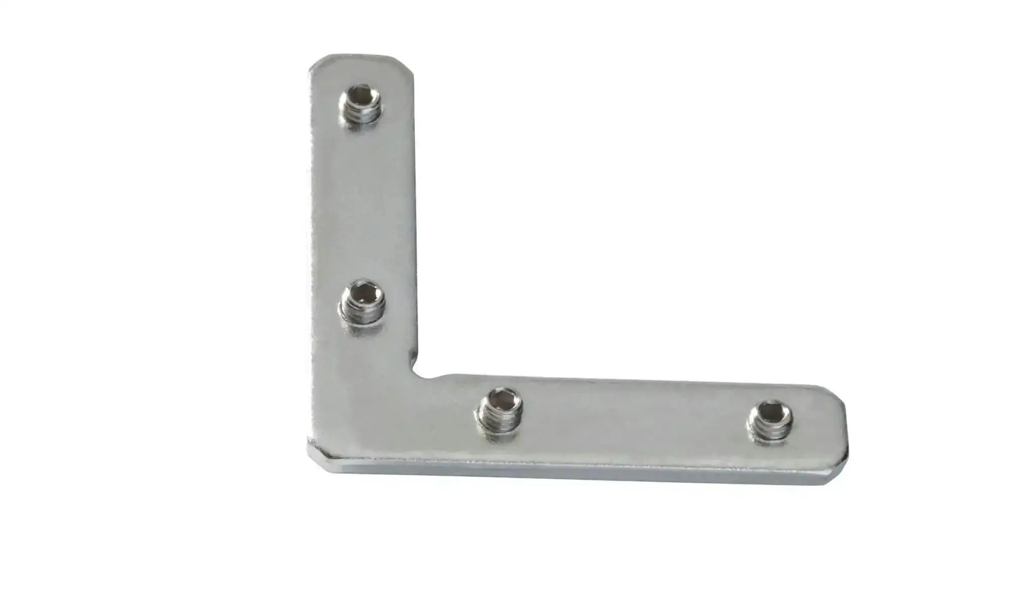 Mydeco Eckverbinder Level 1-Lauf   ¦ silber ¦ Stahl ¦ Maße (cm): B: 4,5 H: 0,2