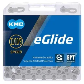 KMC eGlide Cues Kette Silber 132 Glieder