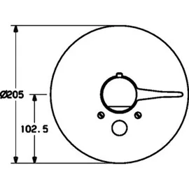 Hansa HansaMix Thermostatregler (08629175)