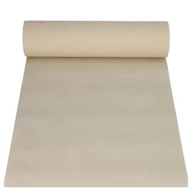 Papstar Tischläufer, stoffähnlich, PV-Tissue Mix "ROYAL Collection" 24 m x 40 cm sand „Textile“ `