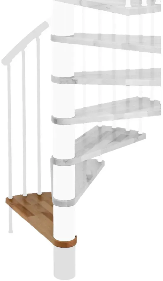 Minka Höhenerweiterung für SPIRAL EFFECT, 356 cm, 140 cm,Buche,lackiert,Weiß