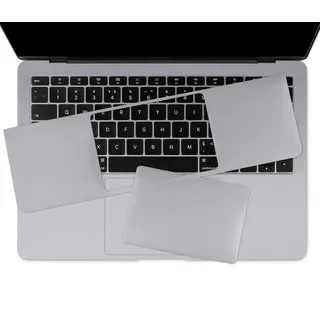 Batianda Handballenauflage mit Trackpad Schutzfolie Aufkleber Skin für MacBook Pro Air 13 15 Zoll mit Thunderbolt 3 Port 2019 2018 2016-2019 Pro 13 inch (A2159/A1989/A1706/A1708) grau - space gray