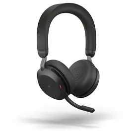 JABRA Evolve2 75 USB-C UC schwarz mit Ladestation
