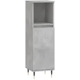 vidaXL Badschrank 30 x 118 x 30 cm Betongrau