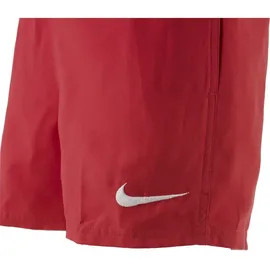 Nike Essential 4" Volley Badeshorts Rot 10-11 Jahre