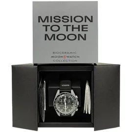 Swatch Omega Moonswatch Mission to the Moon - Schwarz/Schwarz