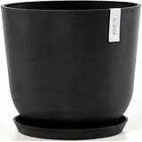 ECOPOTS Blumentopf ECOPOTS "Oslo 45 + Wassersystem Dunkelgrau" Pflanzgefäße Gr. B/H/T: 45cm x 39,4cm x 45cm, grau (dunkelgrau) für innen und außen: frostsicher, bruchsicher lichtbeständig