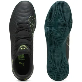 Puma Future 8 Play IT Fußballschuhe Senior - Puma black/fizzy light/green terrain 44.5