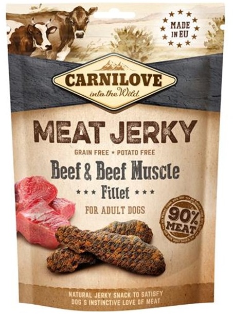 Meat Jerky Snack Beef & Beef Muscle Fillet 100 g