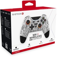 Gioteck WX4+ Wireless RGB Controller - Wireless game controller - Nintendo Switch OLED),