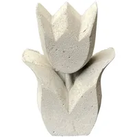 ZGM Betonfigur Tulpe TOPPY - handgefertigte Dekoration für Garten