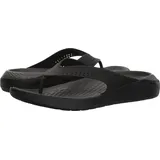 Crocs LiteRide Flip Zehentrenner, Black Slate Grey, 48/49