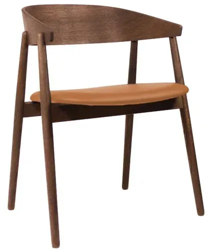 Andersen AC2 Stuhl mit Lederpolsterung