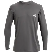 QUIKSILVER DNA Bubble Logo Longsleeve Lycra iron gate), Gr.