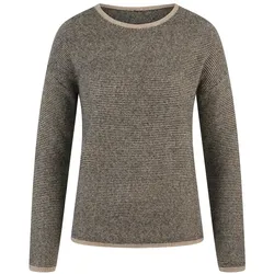 Rundhals-Pullover aus Kaschmir Fadenmeister Berlin schwarz, 44