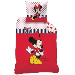 Biber Bettwäsche Minnie Sweetie Flanell 80x80 cm 135x200 cm