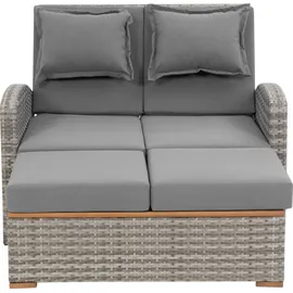 Greemotion Bahia Tobago Rattan-Lounge grau