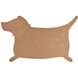 OYOY - Antirutsch Badematte, Hunsi Hund, camel
