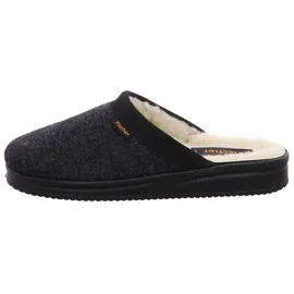 Fischer Markenschuh Andy Pantoffeln Schwarz/Grau 45
