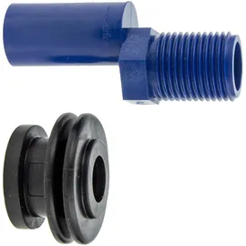 AIRFIT Urinal Zulauf-Set 1/2" Versprung 5 mm,