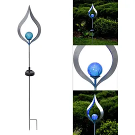 Star Trading LED Solar Garten Deko Beleuchtung Gartenstecker Solarlampe Kugel Außen