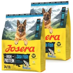JOSERA High Protein Adult Sea Fish proteinreich für adulte Hunde alle Rassen getreidefrei 2x900g