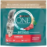 Purina ONE BIFENSIS Sterilcat reich an Rind 1.4 kg 6St