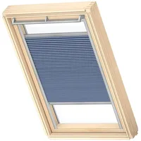 VELUX Wabenplissee MK08, Nachtblau, Schiene alu