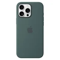 Apple iPhone 16 Pro Max Silikon Case mit MagSafe seegrün