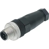Hirschmann 933 098-100-1 Sensor-/Aktor-Steckverbinder, unkonfektioniert M12 Stecker, gerade Polzahl