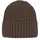 Buff Knitted & Fleece Mütze Braun