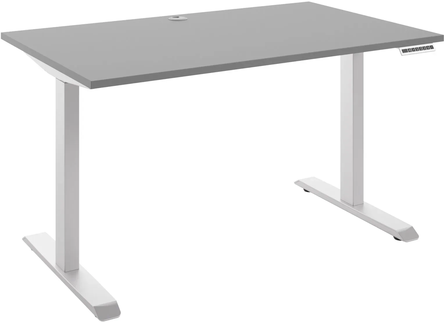 Manjana E-Schreibtisch 2-motorig OHIO - B/H/T ca. 130,00x74,20x68,00