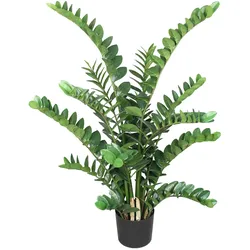 CREATIV green Künstliche Pflanze Zamifolia 130cm im Topf