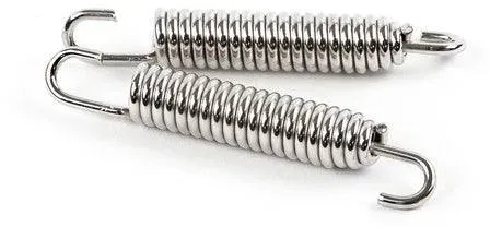AWORKX Auspufffedersatz - silber,65mm,2 Stück