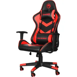 MARVO CH-106 Gaming Chair schwarz/rot