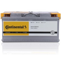 Continental Autobatterie 110Ah 12 V Starterbatterie 950 A Bleisäure Batterie B13