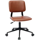 Vintage-Bürostuhl braun LAB