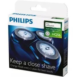 Philips Ersatzscherkopf-Set Super Lift & Cut HQ 56/50