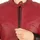 Oxford Radley Lederjacke Rot/Schwarz 42