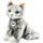 Steiff Filou Katze 21 cm Grau