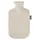 Fashy Wärmflasche 2,0 L mit Flauschbezug, Beige