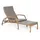 SonnenPartner Mauritius 200 x 71 x 88 cm natura-antik inkl. Liegekissen verschiedene Farben