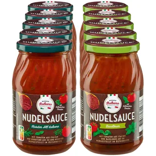 Mondo Italiano Nudelsaucen sortiert 420g, 10er Pack