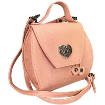 Allgäu Rebell Dirndl Umhängetasche wertiges Material Rosa
