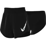 Nike One Swsh Sportshorts Schwarz/Weiß M